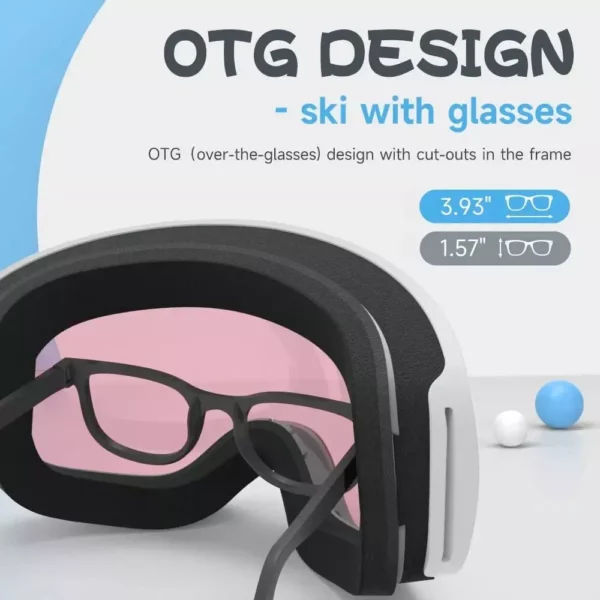 Kids Ski Goggles – Snowboard Sunglasses for Children