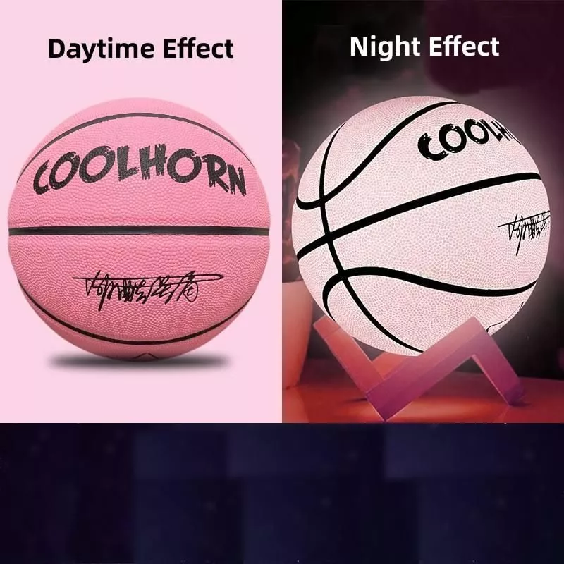 Reflective Glow-in-the-Dark Basketball