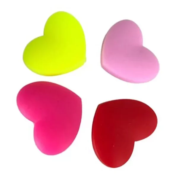 Heart-Shaped Silicone Tennis Racket Vibration Dampener – Shock Absorber for Enhanced Play