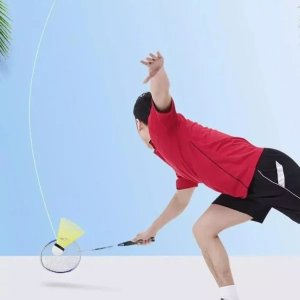 Pro Solo Badminton Trainer – Portable Self-Practice Equipment for Skill Enhancement