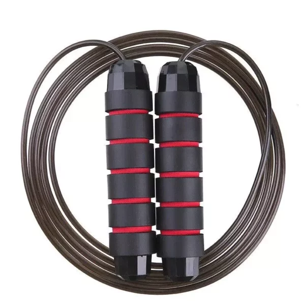 Rapid Speed Adjustable Jump Rope with Foam Handle for Gym & Fitness - Image 2