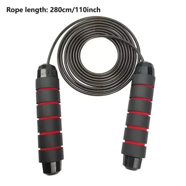 Rapid Speed Adjustable Jump Rope with Foam Handle for Gym & Fitness - Image 6