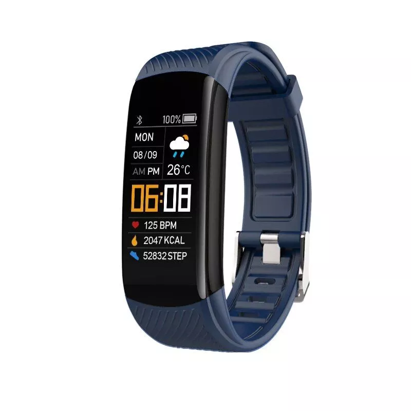 2023 Waterproof Fitness Smart Watch with Heart Rate & Weather Display