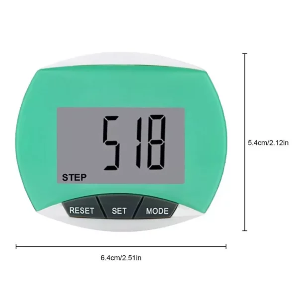 Mini LCD Digital Pedometer with Belt Clip - Image 4