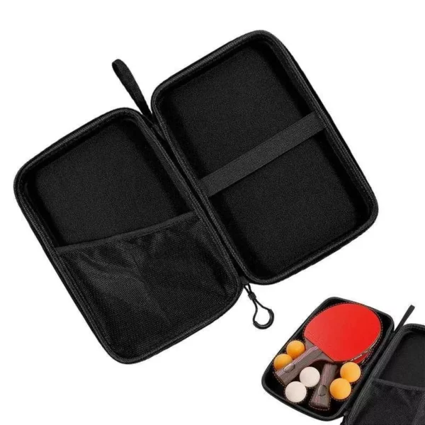 Premium EVA Hard Shell Table Tennis Racket Case – Portable & Waterproof Ping Pong Paddle Storage Box