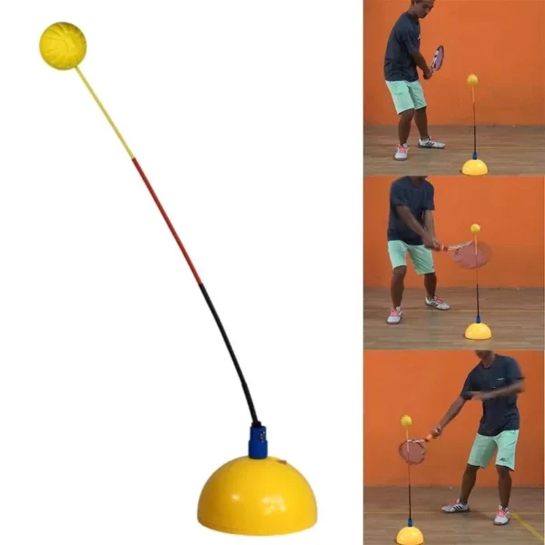Portable Tennis Trainer – Compact Swing Ball Practice Tool for Beginners