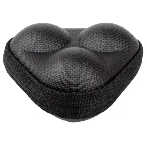 Compact Table Tennis Ball Case – Durable PU Leather, 3-Ball Capacity, Portable Design