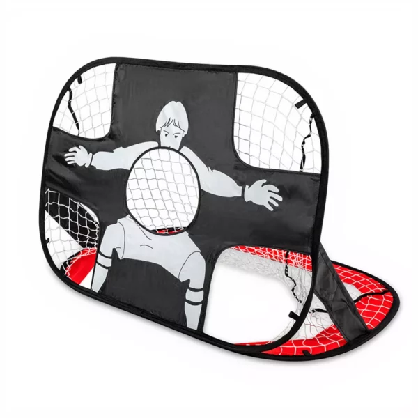 Compact Dual-Function Cloth Soccer Net - Image 3