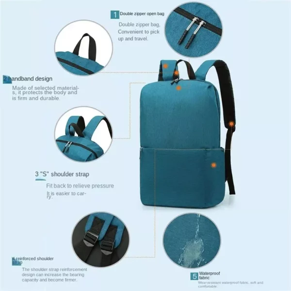 Versatile Canvas Backpack for Work, School & Everyday Use - Image 7