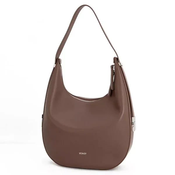 Elegant Leather Hobo Bag – Casual Chic Shoulder Bag for Women