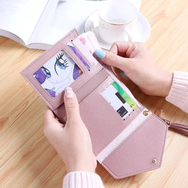 Korean Fashion Tassel Mini Wallet for Women