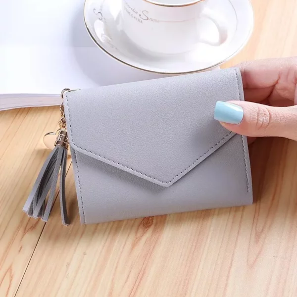 Korean Fashion Tassel Mini Wallet for Women