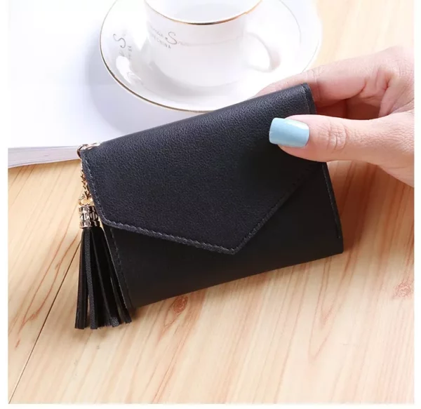 Korean Fashion Tassel Mini Wallet for Women