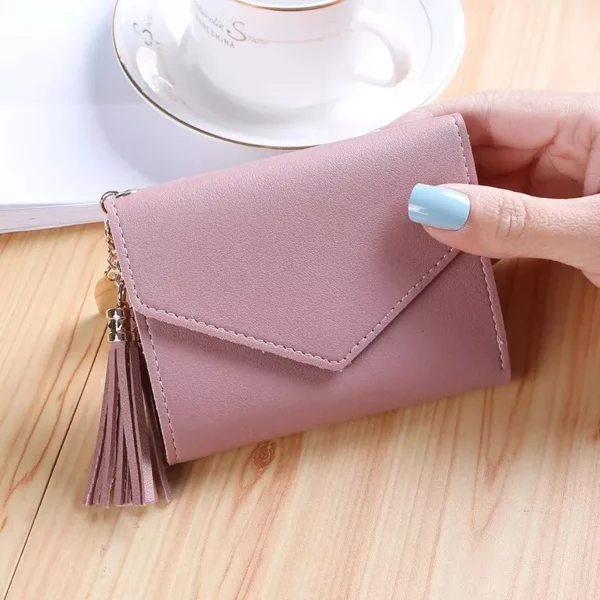 Korean Fashion Tassel Mini Wallet for Women