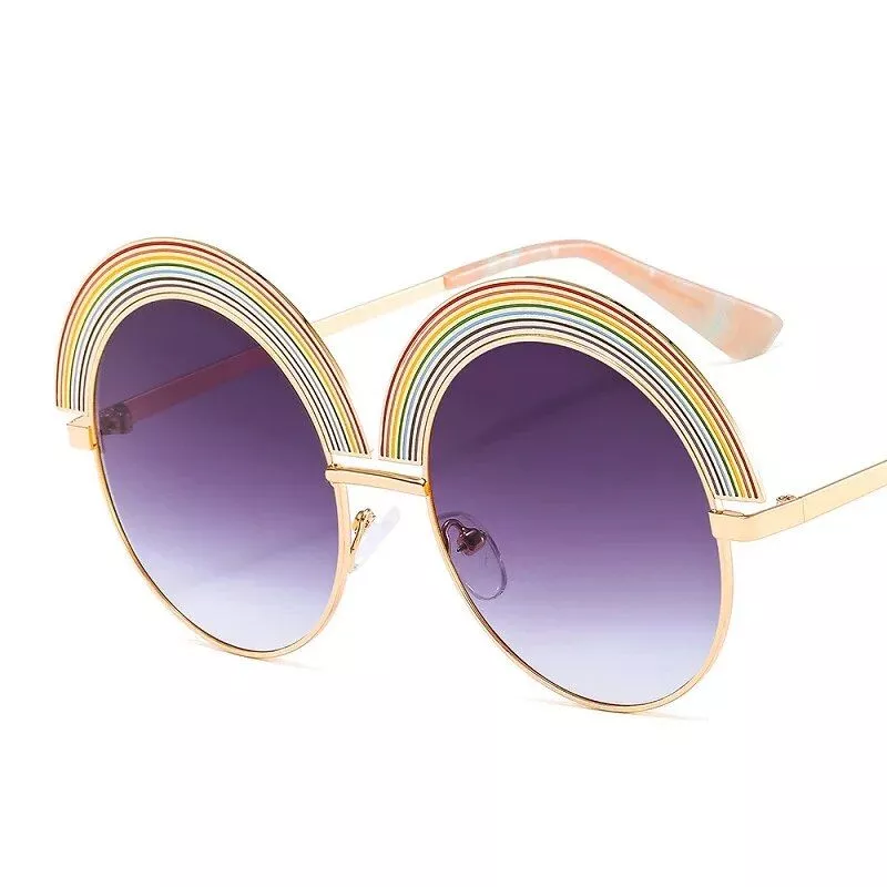 Rainbow Round Sunglasses