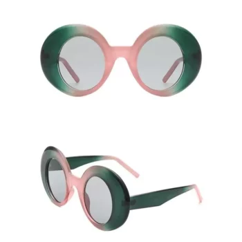 Trendy Round Sunglasses – Unisex Vintage Fashion Eyewear with UV400 Protection