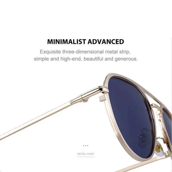 Aviator Style UV400 Vintage Sunglasses for Men - Image 3