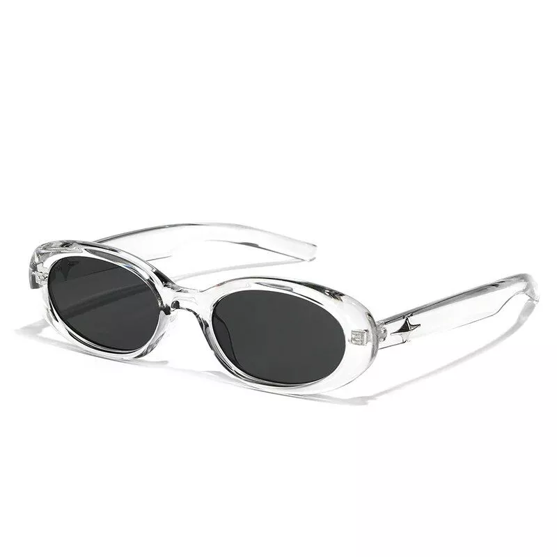 2023 Retro Chic Narrow Oval Sunglasses