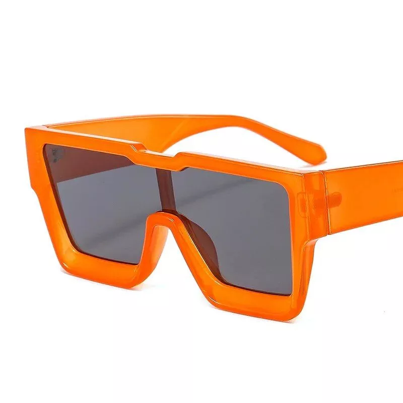 Oversized Square Sunglasses – Vintage Unisex Sunnies with UV400 Protection