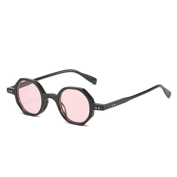 Trendy Small Round Sunglasses – Vintage-Inspired Unisex UV400 Eyewear