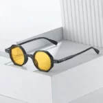 Trendy Small Round Sunglasses - Vintage-Inspired Unisex UV400 Eyewear