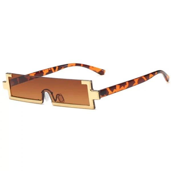 Trendy Square Rimless Sunglasses