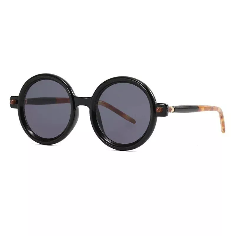 Trendy Round Sunglasses with Anti-Blue Light Protection for Men & Women