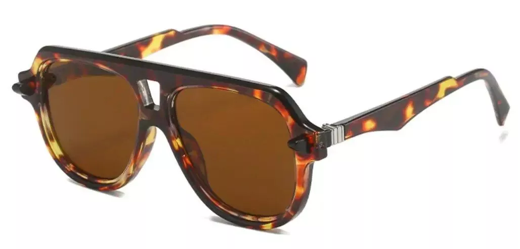 Vintage Square Gradient Sunglasses for Women – Luxury UV400 Protection