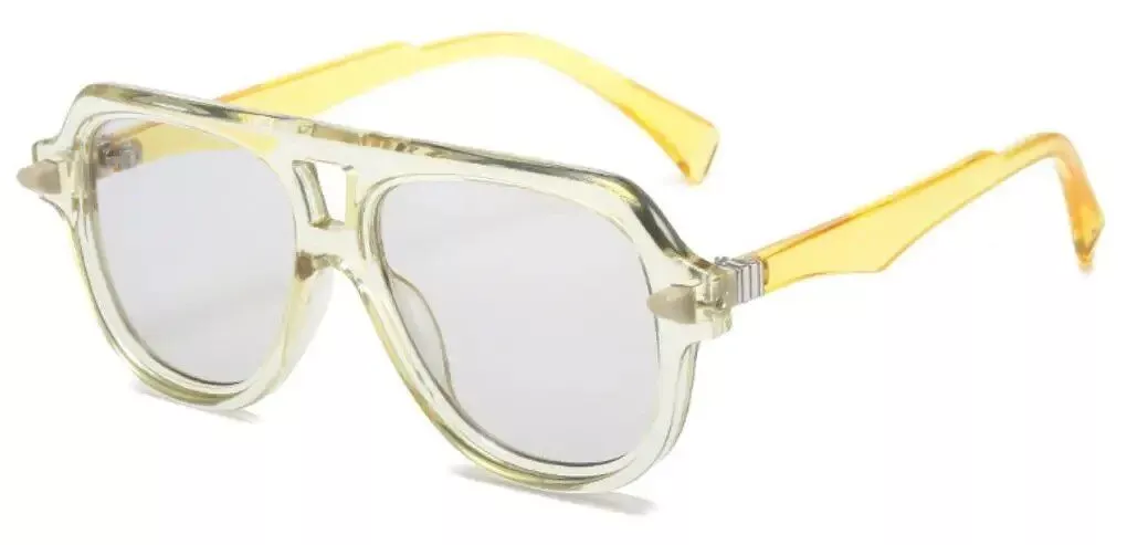 Vintage Square Gradient Sunglasses for Women – Luxury UV400 Protection