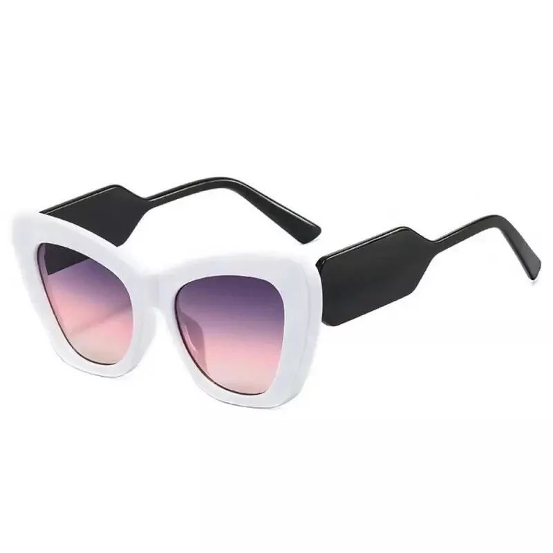 Chic Cat Eye Sunglasses – Unisex Vintage Oversized UV400 Protective Eyewear