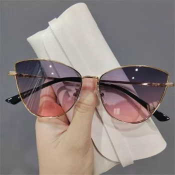 Chic Cat Eye Vintage Sunglasses – UV400 Protection, Trendy Multi-Color Eyewear