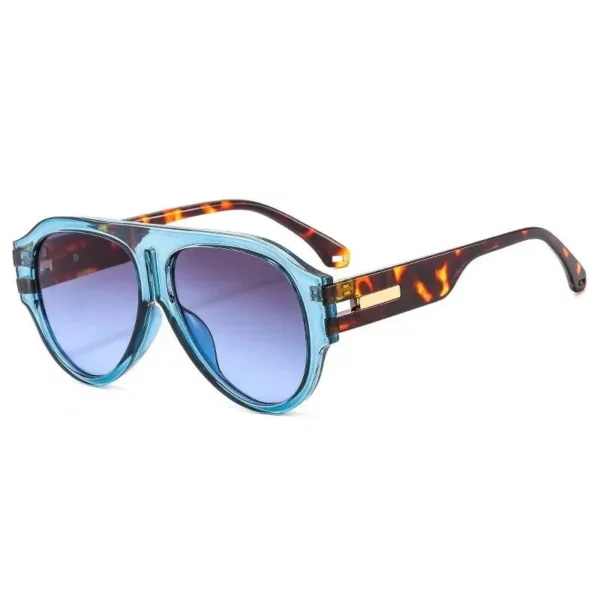 Chic Oversized Square Sunglasses – Vintage-Inspired UV400 Protective Eyewear