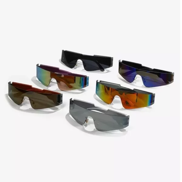 Y2K Vintage One-Piece Sports Sunglasses