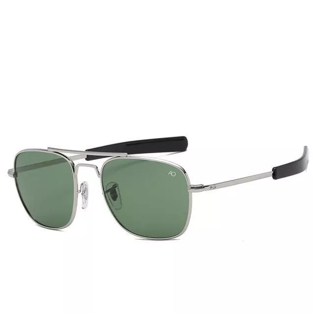 Elite Pilot-Style Sunglasses – UV400 Protective, Military-Inspired Fashion Eyewear