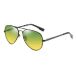 Versatile Polarized Photochromic Pilot Sunglasses for Men and Women