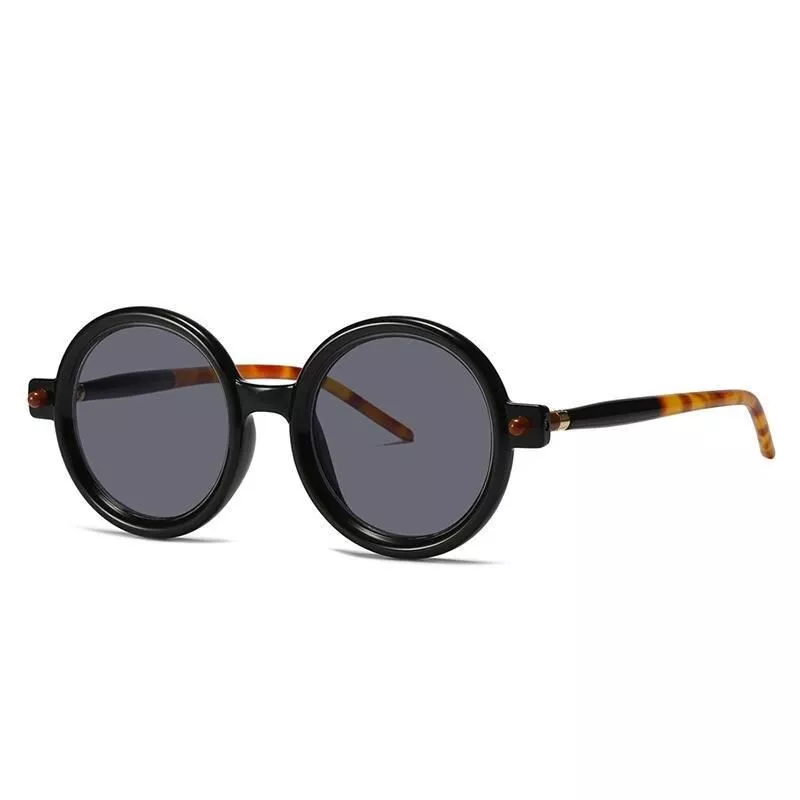 Trendy Oversized Round Polarized Sunglasses – Unisex Vintage Shades