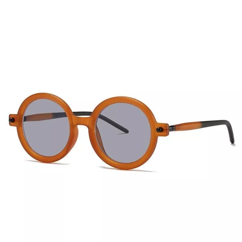 Trendy Oversized Round Polarized Sunglasses – Unisex Vintage Shades