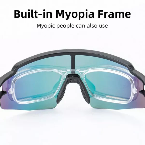 Photochromic Polarized Cycling Glasses – UV400 Protection, Lightweight Eyewear for Biking Enthusiasts