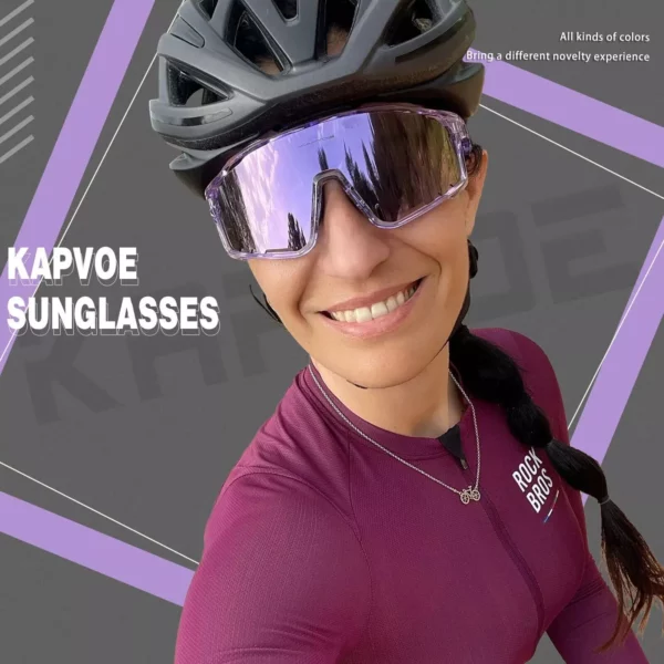 Photochromic Cycling Glasses: UV400 Protection, Unisex, for All Outdoor Sports