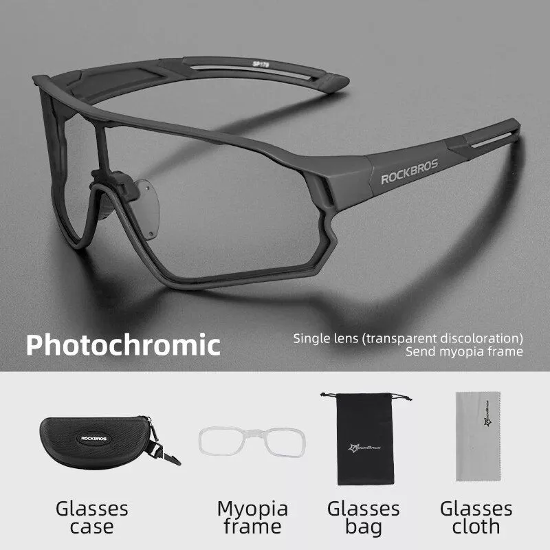 Ultra-Light Photochromic Cycling Glasses with UV400 Protection