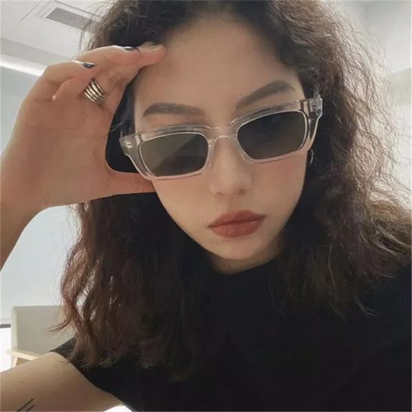 2023 Vintage Rectangle Sunglasses for Women – UV400 Anti-Reflective Lens