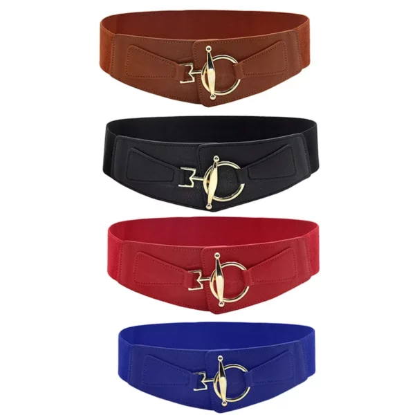 Luxury Elastic Wide Waist Belt for Women