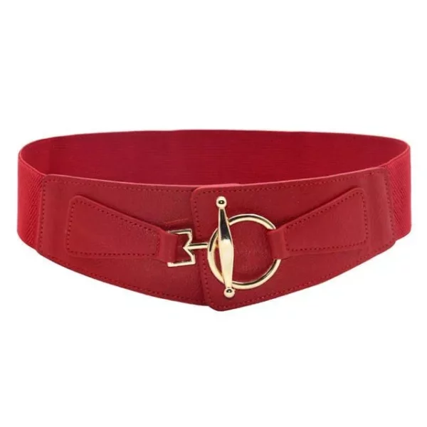 Luxury Elastic Wide Waist Belt for Women