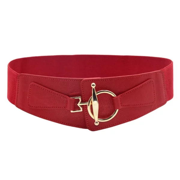 Luxury Elastic Wide Waist Belt for Women - Image 3