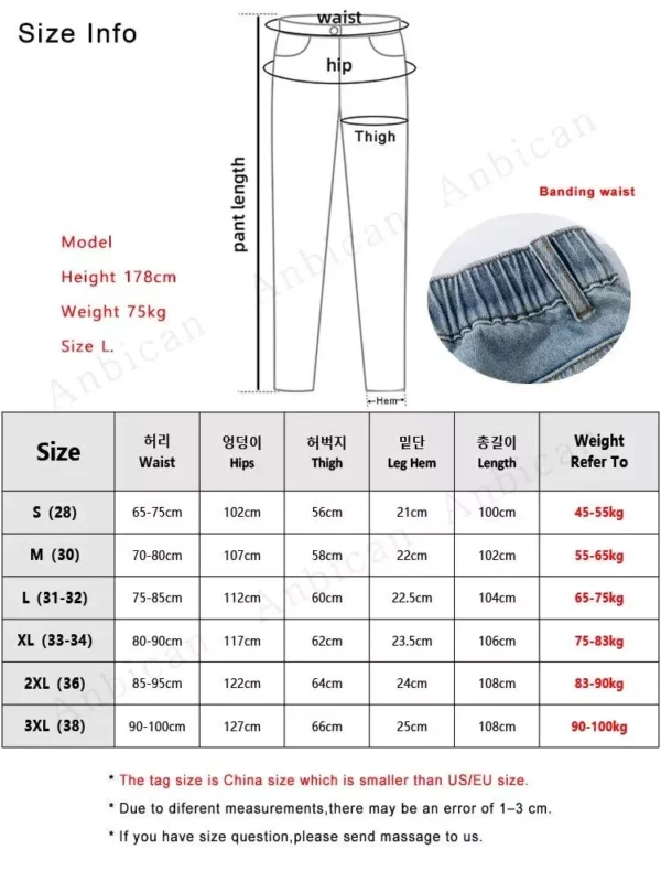 2023 Autumn Vintage Blue Straight-Leg Jeans - Casual Wide-Leg Denim Trousers - Image 7