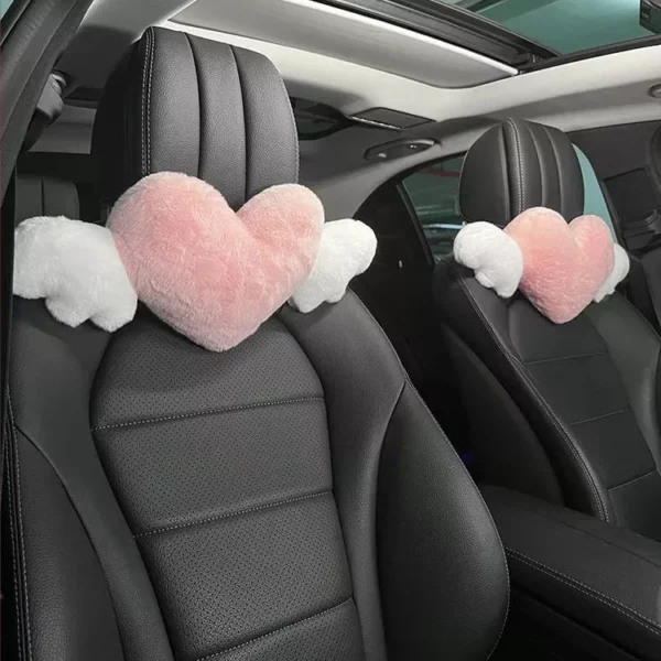 Heart-Shaped Lumbar Support Pillow for Car - Image 6