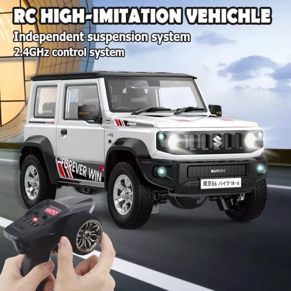 1/16 Scale Pro RC Crawler with Simulation Light, Sound, and Smoke System - Image 3