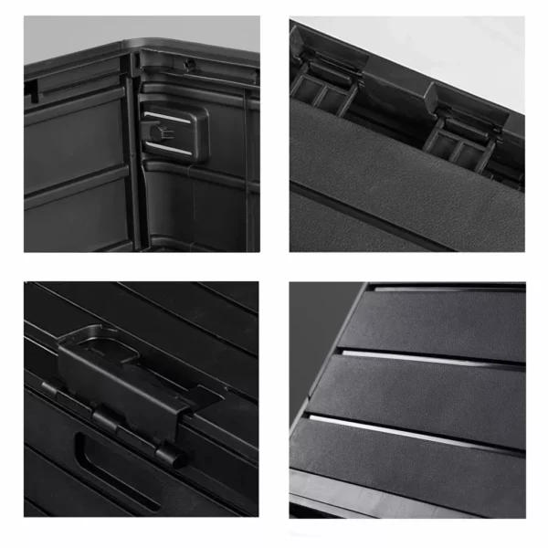 60L Portable Folding Storage Box for Outdoor Camping & Picnic