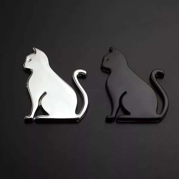 3D Metal Cat Car Sticker - Image 5