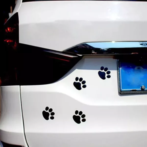 3D Paw Print Car Stickers - Adhesive Animal Footprint Decals - Image 6